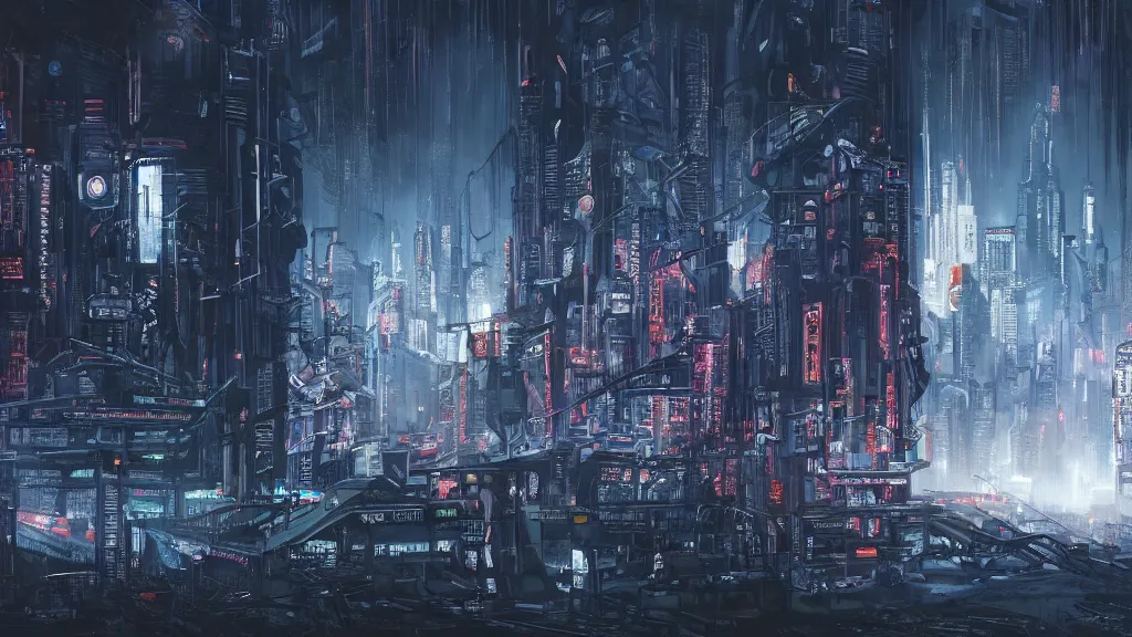 Prompt: a new zealand cyberpunk landscape