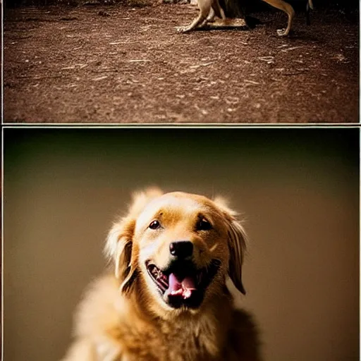 Prompt: , detailed conceptual photography beware of the dogs in the style of pinterest