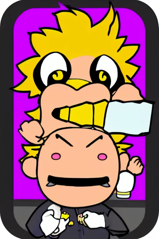 Image similar to guy fieri tamagotchi virtual pet