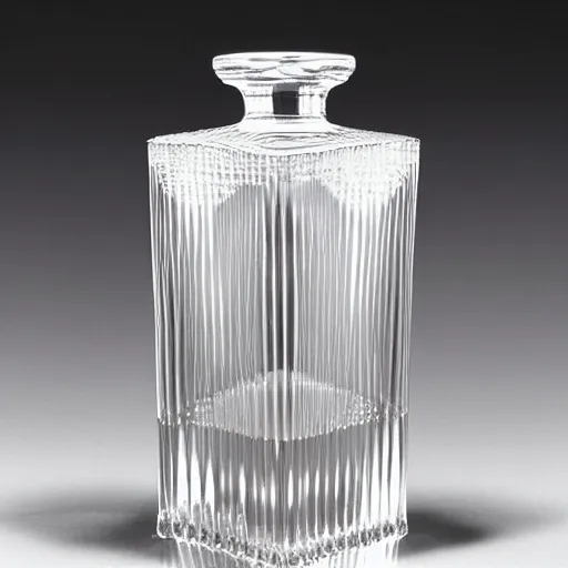 Image similar to a decanter by rene lalique