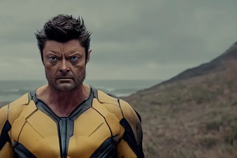 film still frame of karl urban as wolverine, deepfake, | Stable ...