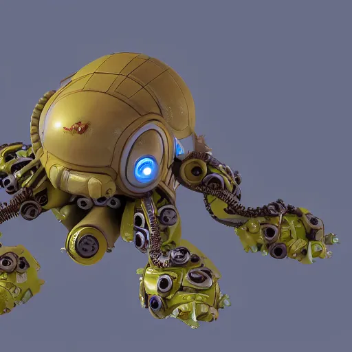 Image similar to octopus Mecha hy-gogg, 8k resolution, realistic