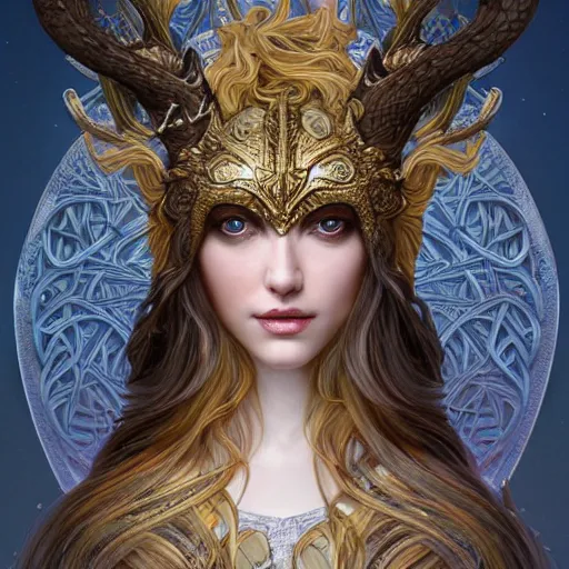 Image similar to a photograpic portrait of a anthropomorphic norse mythology mimosa wearing furry clothes, fantasy, intricate, elegant, highly detailed, digital painting, artstation, concept art, smooth, sharp focus, illustration, art by artgerm and H R Giger and alphonse mucha