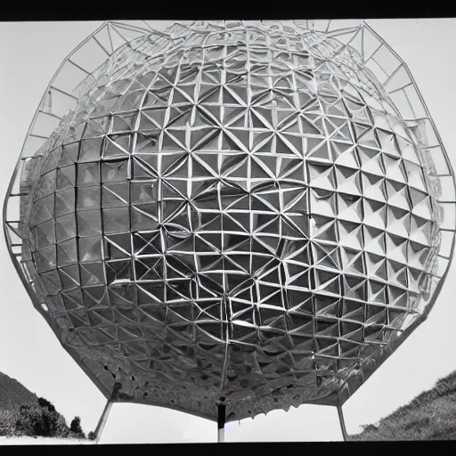 Image similar to geodesic dome by buckminster fuller