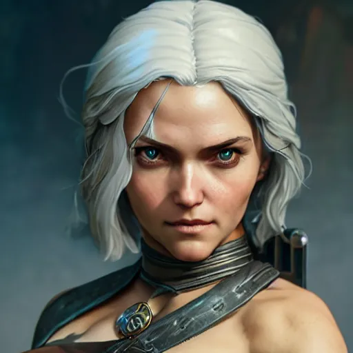 Image similar to cirilla stylized as funko toy, ultra realistic, concept art, intricate details, highly detailed, photorealistic, octane render, 8 k, unreal engine. art by artgerm and greg rutkowski and alphonse mucha