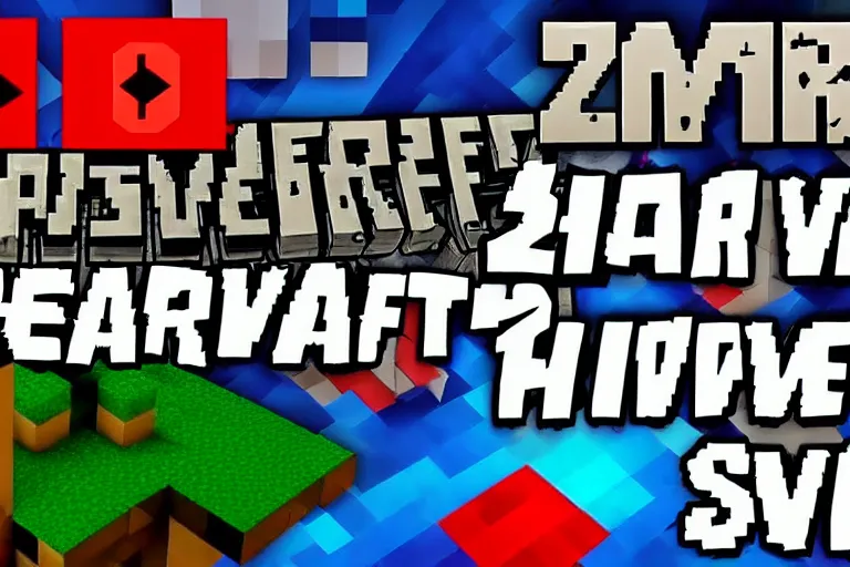 Image similar to 2 4 hours minecraft survival on 1 heart youtube thumbnail mrbeast