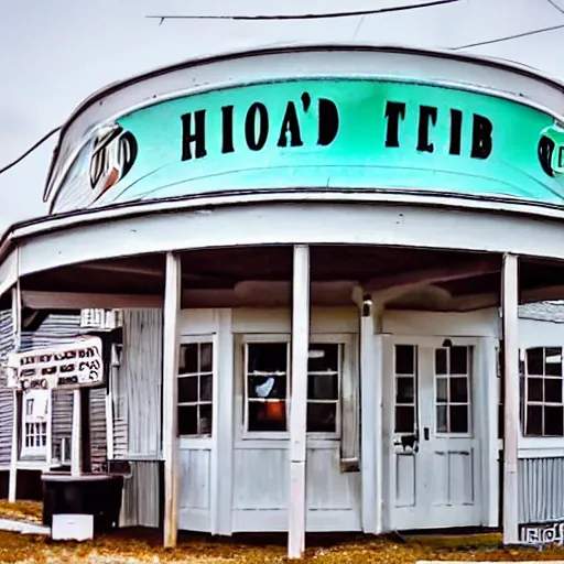 Image similar to a ufo hovering above Howard's pub ocracoke nc photo