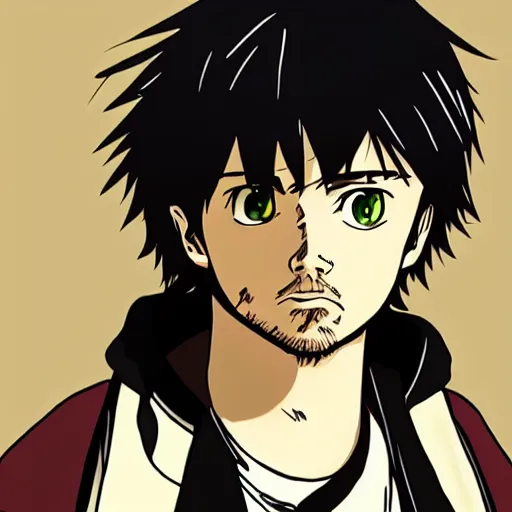 Image similar to jesse pinkman anime style