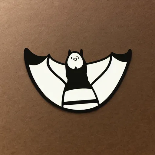 Image similar to ghibli style goose sticker