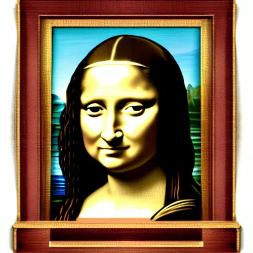 Image similar to real life monalisa