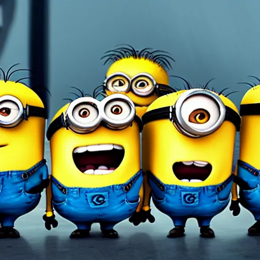 Image similar to despicable me minions in CSGO