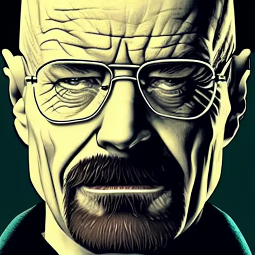 Prompt: Walter white as Dr. doom 4K quality photorealism