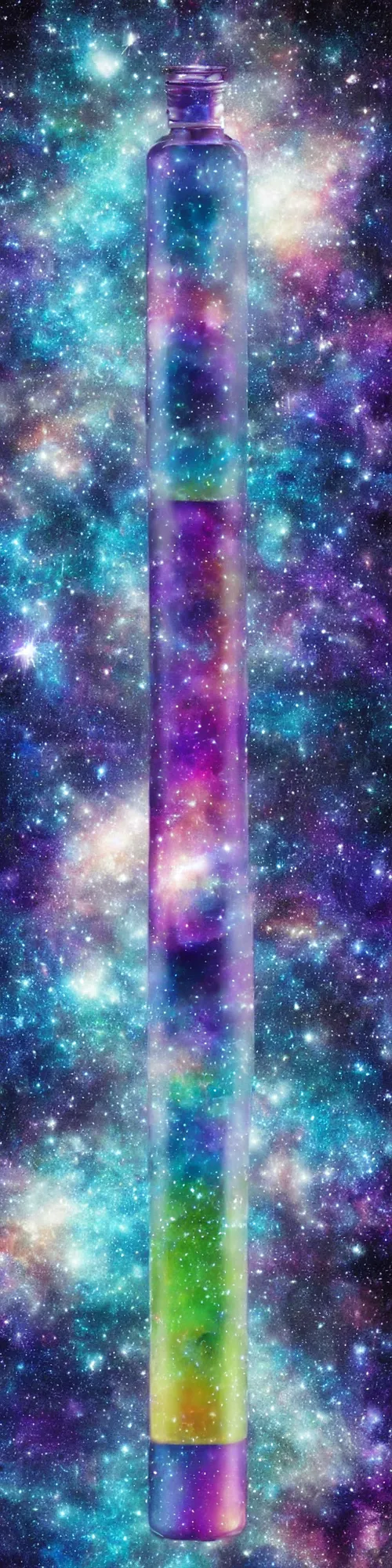 Image similar to Galaxy in a bottle