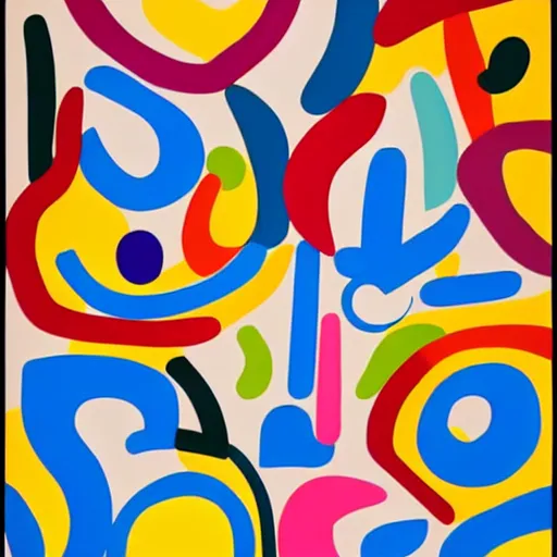 Image similar to by stephen ormandy flax graceful. the mixed mediart is a gestural abstraction of a drummer in the midst of an improvised solo. a sense of rhythm & movement in the work.