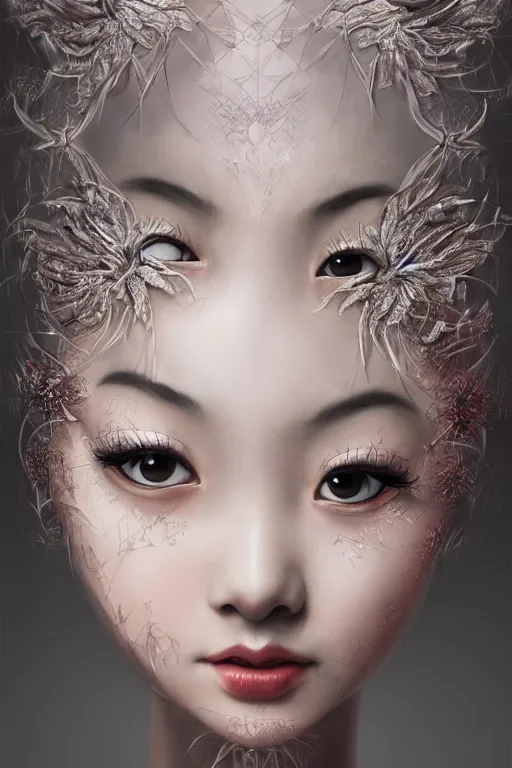 Image similar to hyperrealistic photography of a highly detailed and symmetrical gorgeous asian female ballerina in the style of vargas and wlop, highly detailed, face symmetry, highly realistic hands, masterpiece, award - winning, sharp focus, intricate concept art, ambient lighting, 8 k, artstation