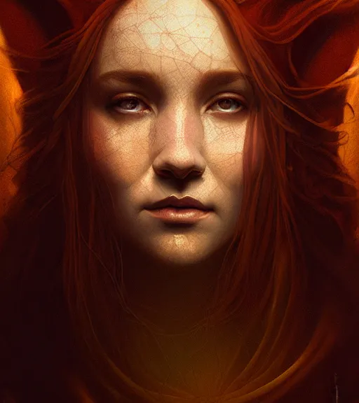Image similar to riveting seductive oracle of delphi portrait, mysterious atmospheric lighting, painted, intricate, volumetric lighting, beautiful, rich deep colours masterpiece, golden hour, sharp focus, ultra detailed, by leesha hannigan, ross tran, thierry doizon, kai carpenter, ignacio fernandez rios