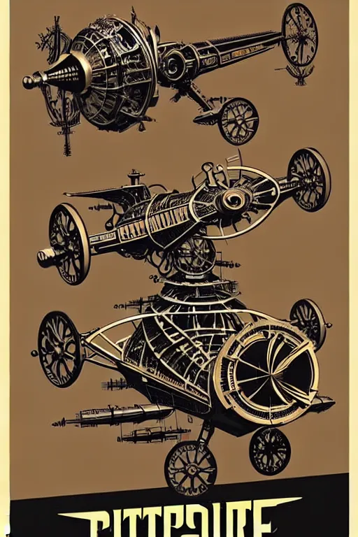 Image similar to steampunk gyroscope flying machine, high details, intricately detailed, by vincent di fate, inking, 3 color screen print, masterpiece, trending on artstation,, sharp, details, hyper - detailed, hd, 4 k, 8 k