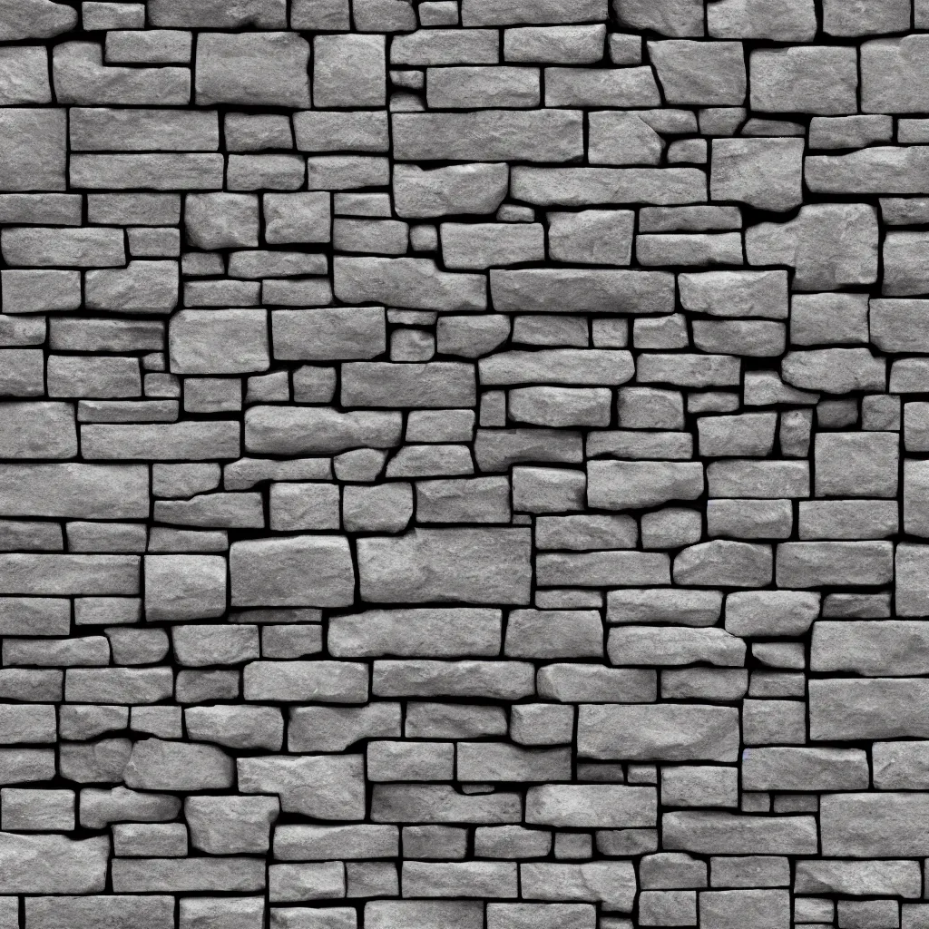 Prompt: stone brick texture material, high definition, high detail, 8k, photorealistic
