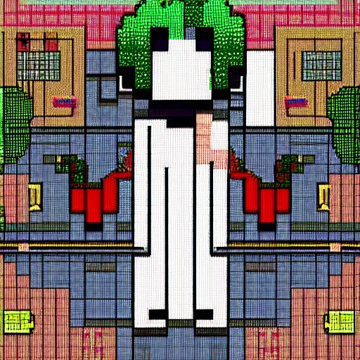 Image similar to pixel art by marukihurakami