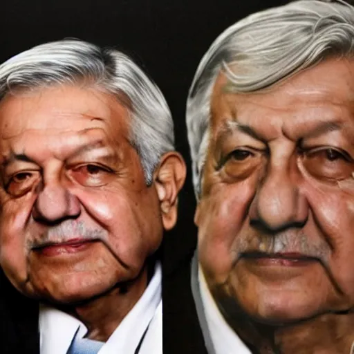 Prompt: “tatoo from Andres manuel López obrador”