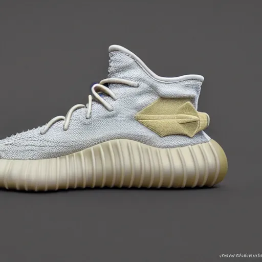 Image similar to subject photography of sneakers, adidas yeezy foam, margiela fusion, balenciaga, balman ultra rendered extreme realism and detail, 8 k, highly detailed, realistic, completely framed, pbr, surreal, hyper realistic, colorful, direct lighting, 3 5 mm photo, photorealistic, sharp focus,