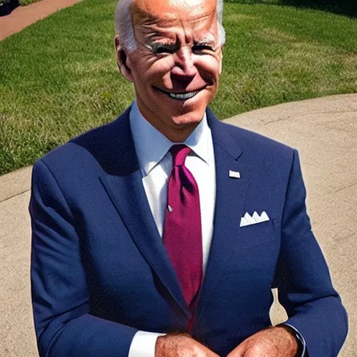 Image similar to Joe Biden cosplaying as Crash Bandicoot