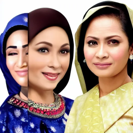 Image similar to kartini indonesia, perfect faces