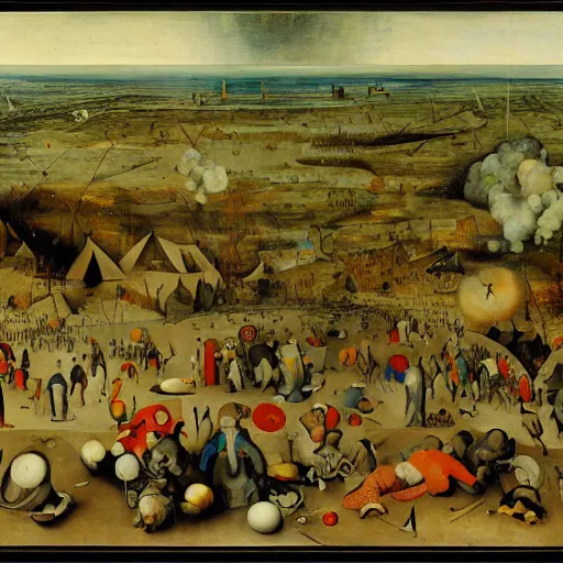 Image similar to the atomic age by pieter bruegel