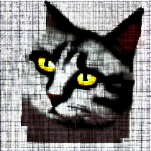 Pixilart - cat pixels by Anonymous