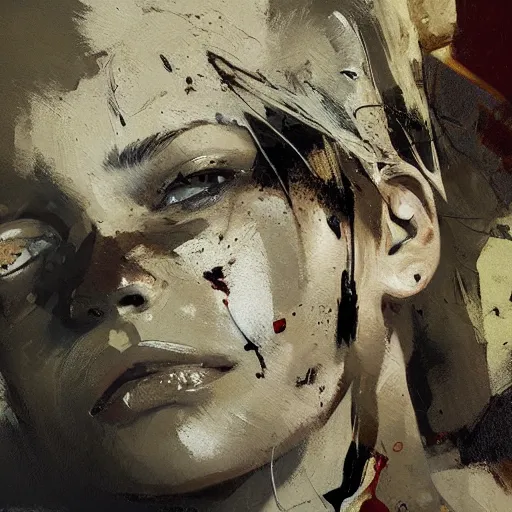 Image similar to high quality high detail painting by ashley wood, hd, photorealistic lighting