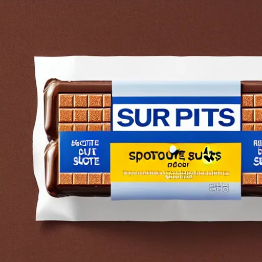 Image similar to Ritter Sport chocolate with egg flavour, product shot, photo