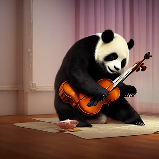 Panda T-Pose Turntable on Vimeo