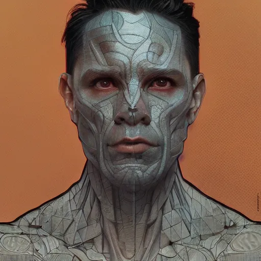 Prompt: brutalist Portrait of Florida Man, intricate, wild, highly detailed, digital painting, artstation, concept art, smooth, sharp focus, illustration, art by artgerm and greg rutkowski and alphonse mucha and Hajime Sorayama