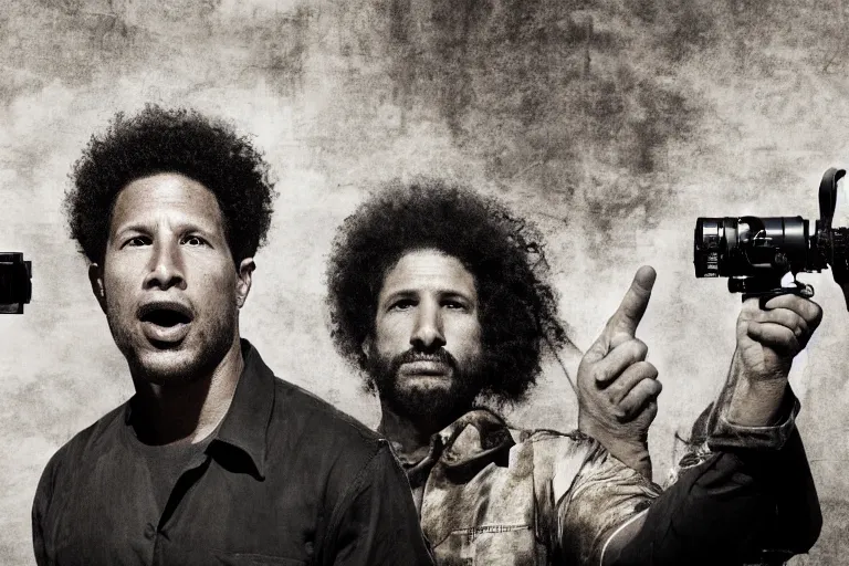 Image similar to Cinematography Rage against the machine by Emmanuek Lubensky