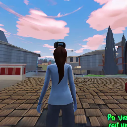 Image similar to vrchat screenshot