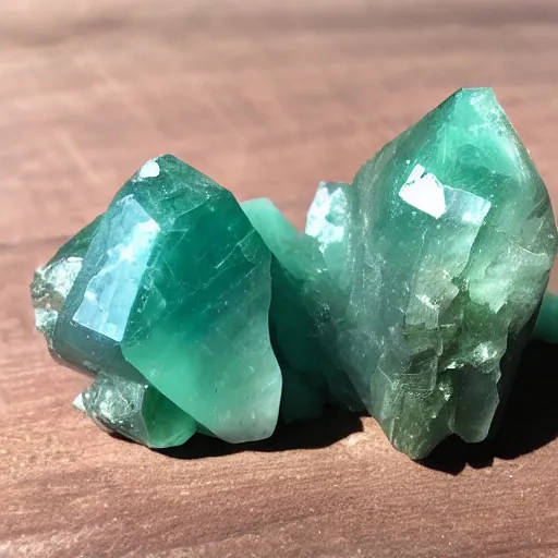 Image similar to green fluorite crystals