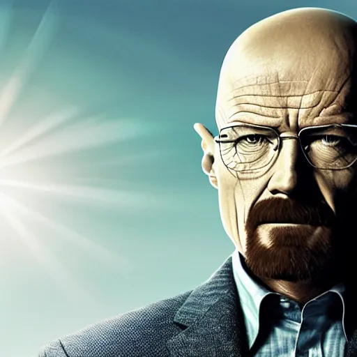 Image similar to walter white as lex luthor, high quality