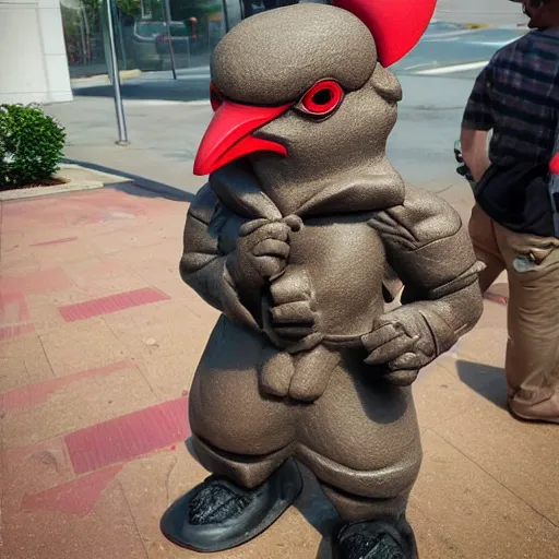 Prompt: tengu spotted in atlanta,