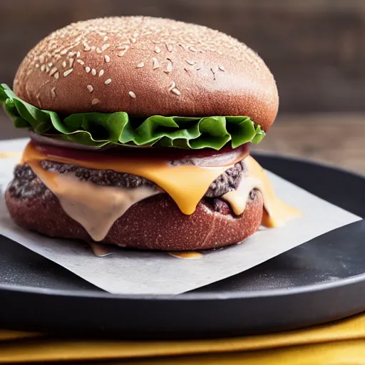 Image similar to wet iced cheeseburger