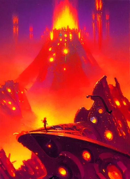 Prompt: fire by paul lehr