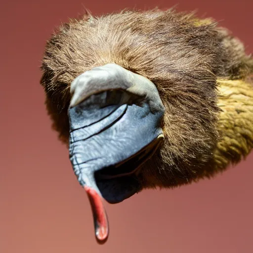 Image similar to an angry dodo