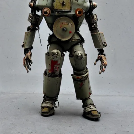 Image similar to maschinen krieger mechanized armored walking suit