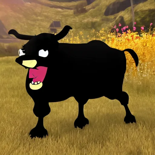 Image similar to ferdinand the bull dancing, ultra realistic, photorealistic