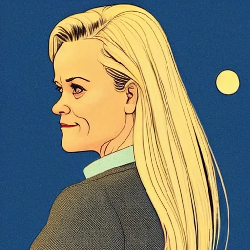 Image similar to “ reese witherspoon retro minimalist portrait by jean giraud, moebius starwatcher comic, sharp, smooth face, 8 k ”