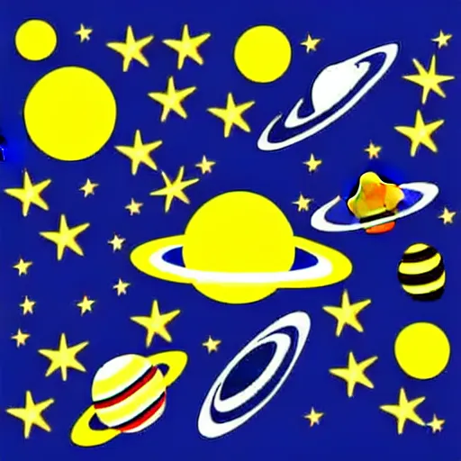 Image similar to space - themed svg vector art panel for cnc plasma, laser, stencil, unique space design