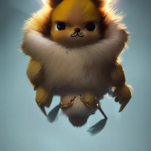 Image similar to a cult of pichu, cgsociety, trending on artstation, artstationhd, detailed fur, ultra detailed