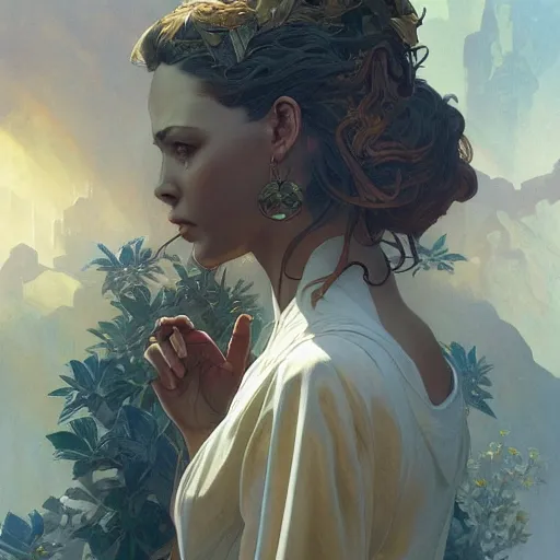 Image similar to the righteous hand of god, deep focus, intricate, elegant, highly detailed, digital painting, artstation, concept art, matte, sharp focus, illustration, art by artgerm and greg rutkowski and alphonse mucha