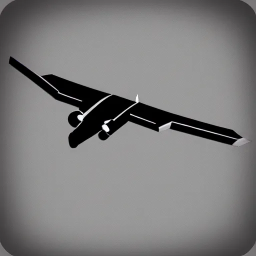 Image similar to app icon, flight, sky, 3d render, full colour, Pixar style,