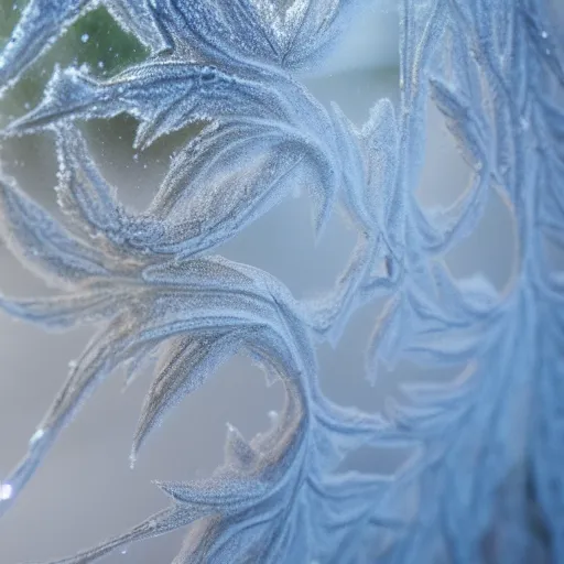 Image similar to a beautiful closeup photo of a frost patterns on a window in a shape of a painting of a sheep, hyper realistic, hyper detailed, octane render, raytracing, frost on a window