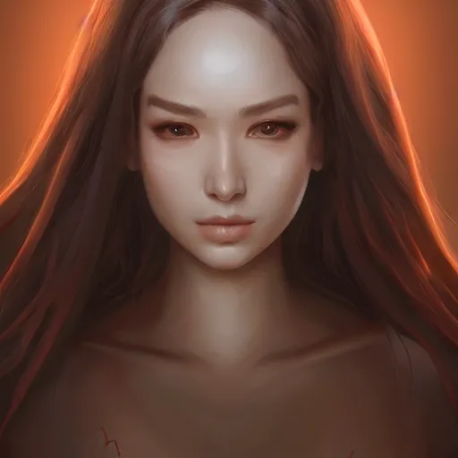 Prompt: portrait of sykkuno, matte painting by artgerm, artstation